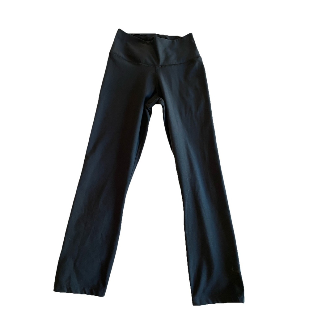 Nike Dri-Fit One Legend Pant Women's XS Black Leggings Hidden Pocket 21.5"Inseam